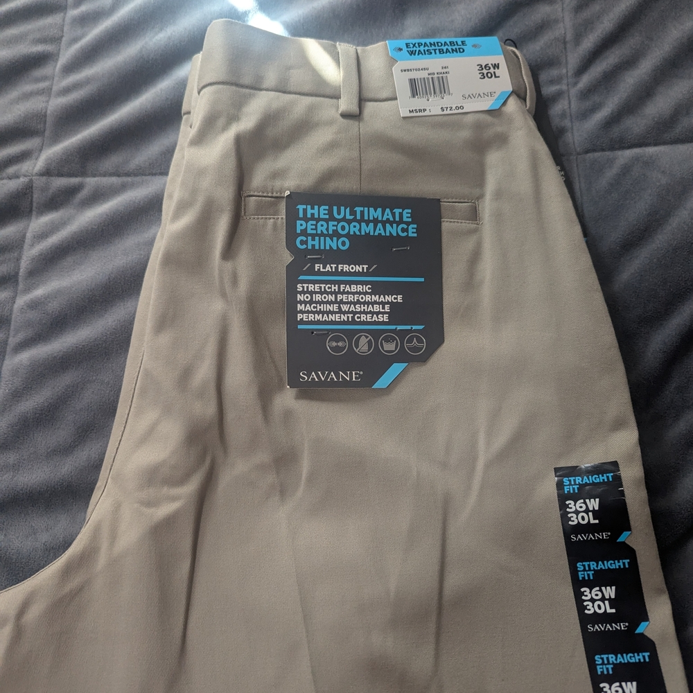 Savane Tan Chino Pants